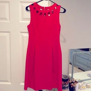 Eliza J hot pink dress